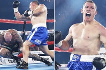 Ra đòn dữ dội, cựu sao rugby khiến cựu vô địch quyền anh mất khả năng nghe