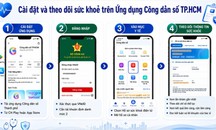Sở Y tế TP.HCM: Hãy cài đặt và theo dõi sức khỏe trọn đời trên ứng dụng Công dân số Thành phố