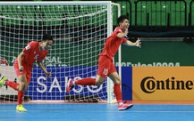 Tuyển futsal Việt Nam - Kyrgyzstan (hiệp 1) 0-1: Maksat mở tỉ số
