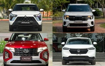 SUV hạng B bản rẻ nhất nào đáng mua hiện nay: Xforce, Creta, Seltos hay HR-V?