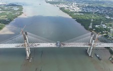Cầu vượt sông Lòng Tàu tăng tốc, dự kiến về đích vào tháng 9