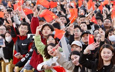 Hơn 300.000 người Trung Quốc tham dự lễ chào cờ ở quảng trường Thiên An Môn nhân Quốc khánh