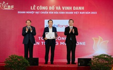MobiFone được công nhận là ‘Doanh nghiệp đạt chuẩn văn hóa kinh doanh Việt Nam’ 2023