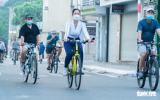 Hà Nội đề xuất làn đường dành riêng cho xe đạp dọc sông Tô Lịch