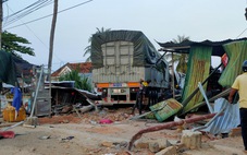 7 nạn nhân đã được đưa ra khỏi đống đổ nát sau vụ xe tải lao vô nhà dân