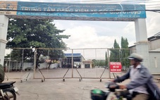 Công an xuất hiện, trung tâm đăng kiểm 61-09D ngưng nhận hồ sơ
