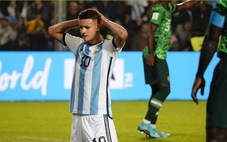 Thua sốc trước Nigeria, U20 Argentina bị loại