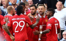 Man City - Man United (hiệp 1)1-1: Bruno ghi bàn trên chấm 11m, gỡ hoà cho 'quỷ đỏ'