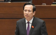 Bộ trưởng Bộ Lao động, Thương binh và Xã hội Đào Ngọc Dung trả lời chất vấn đầu tiên