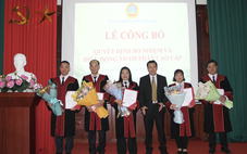 Trao quyết định bổ nhiệm 4 thẩm phán cao cấp