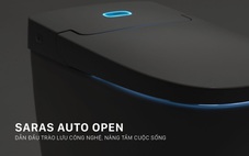 Bàn cầu điện tử INAX SARAS tích hợp nhiều công nghệ giúp bảo vệ người dùng