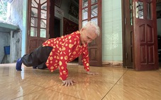 Bà cụ 101 tuổi vẫn hít đất 'cho khỏe người'