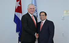 Thủ tướng Phạm Minh Chính hội kiến Chủ tịch Cuba Miguel Díaz-Canel