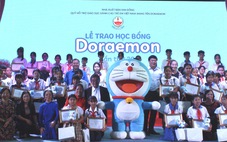 Quỹ Doraemon trao 559 suất học bổng cho học sinh 20 tỉnh thành