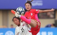 Thắng đậm Hàn Quốc, nữ Triều Tiên vào bán kết Asiad 19