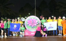 Khai mạc giải Marathon đất sen hồng dưới trời mưa