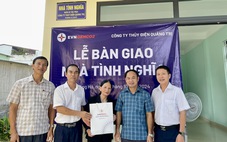 Công ty Thủy điện Quảng Trị bàn giao nhà tình nghĩa