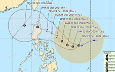 Áp thấp nhiệt đới ngoài khơi Philippines khả năng mạnh lên thành bão, khả năng vào Biển Đông