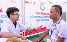 Khám chữa bệnh, cấp phát thuốc miễn phí tại Giải bóng đá công nhân viên chức Việt Nam 2024