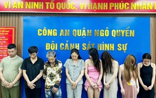 Phá ổ mại dâm, ma túy đất Cảng, bắt 12 người