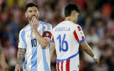 Messi 14 lần mất bóng, Argentina thua trận thứ 3 tại Vòng loại World Cup 2026