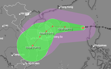 Bão Yinxing có khả năng gây mưa lớn ở miền Trung