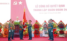 Giải thể Quân đoàn 3 và Quân đoàn 4, thành lập Quân đoàn 34