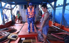 Cảnh sát biển liên tiếp phát hiện, giữ hàng trăm ngàn lít dầu DO lậu trên biển