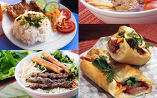 Phở, cơm tấm, bánh mì luôn vào top các món ngon nên ăn khi đến Việt Nam