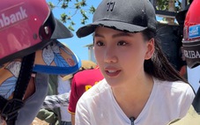 Hoa hậu Bùi Quỳnh Hoa, FC cố ca sĩ Phi Nhung gửi nước ngọt cho người dân vùng hạn mặn