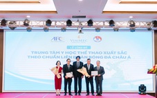 AFC công nhận đại diện Việt Nam là Trung tâm y học thể thao xuất sắc