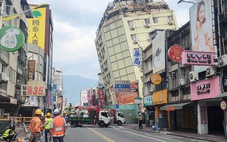 Động đất ngoài khơi làm rung chuyển các tòa nhà ở Đài Bắc