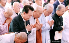 Tổng thống Hàn Quốc dự lễ Phật đản, nói luôn nhớ lời Phật dạy, điều hành công tâm