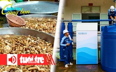 Điểm tin 18h: Săn nấm tràm kiếm tiền triệu; Apple tài trợ nước sạch cho trường học Việt Nam