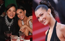 Dương Tử Quỳnh thân thiết bên Demi Moore, Bella Hadid rạng rỡ trên thảm đỏ Cannes