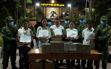 Nhóm có 2 sinh viên Lào chở 100 bánh heroin vào Việt Nam