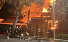Cháy xưởng gỗ ở Đồng Tháp kèm theo nhiều tiếng nổ lớn