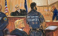 Khoảnh khắc tòa tuyên ông Trump 34 lần có tội: Phòng xử án như 'hóa đá'
