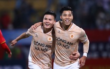 Công An Hà Nội - Nam Định (hiệp 1) 1-0: Việt Anh mở tỉ số