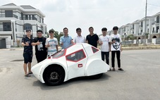 Sinh viên Việt mang xe hydro đua với thế giới