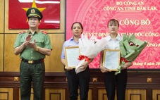 Vợ liệt sĩ hy sinh trong vụ khủng bố ở Đắk Lắk được tuyển dụng vào ngành công an