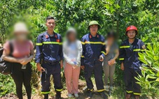 Giải cứu ba nữ sinh viên bị lạc khi leo núi Hòn Vượn