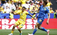 Romania - Ukraine (hiệp 1) 0-0: Ukraine tấn công dồn dập