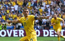 Romania - Ukraine (hiệp 1) 1-0: Stanciu mở tỉ số