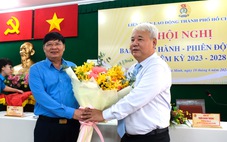 Ông Võ Khắc Thái được bầu làm chủ tịch Liên đoàn Lao động TP.HCM
