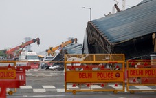 Sập mái sân bay quốc tế ở New Delhi, nghi do khánh thành vội