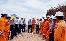 Hàng trăm kỹ sư, công nhân EVNSPC ra quân tăng cường dự án đường dây 500kV Quảng Trạch - Phố Nối