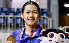 Em trai Ánh Viên giành 'cú đúp' huy chương vàng ở Đại hội Thể thao học sinh Đông Nam Á