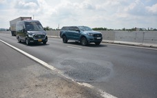 Mặt đường cao tốc Phan Thiết - Dầu Giây hỏng do dầu nhớt xe?