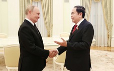 Chủ tịch Quốc hội Trần Thanh Mẫn hội kiến Tổng thống Nga Putin tại Điện Kremlin